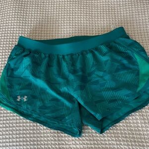 Under Armour Women's Green Athletic Shorts